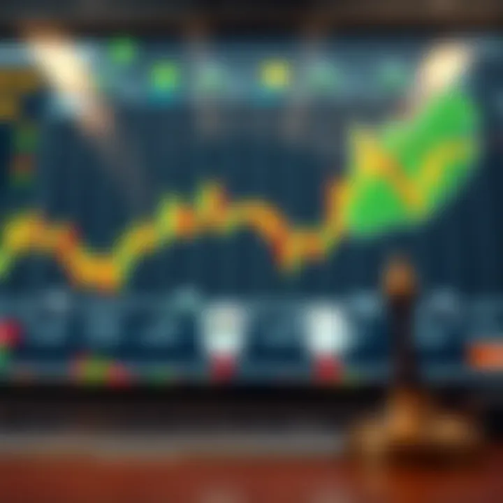 Visual representation of South African financial market with charts and legal document icons highlighting regulations