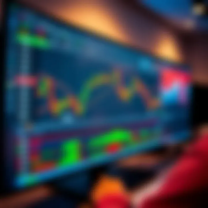 User interface of cTrader platform displaying forex trading charts and market data