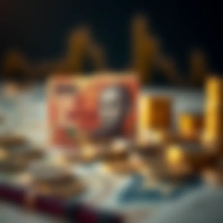 Economic and Geopolitical Influences on Rand to Rupee Exchange Illustration of economic and geopolitical factors affecting currency exchange between South Africa and India