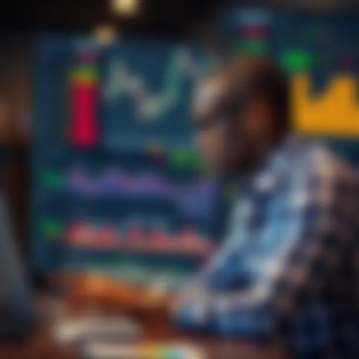 Jabulani Cashflow Ngcobo analyzing financial data on a digital dashboard