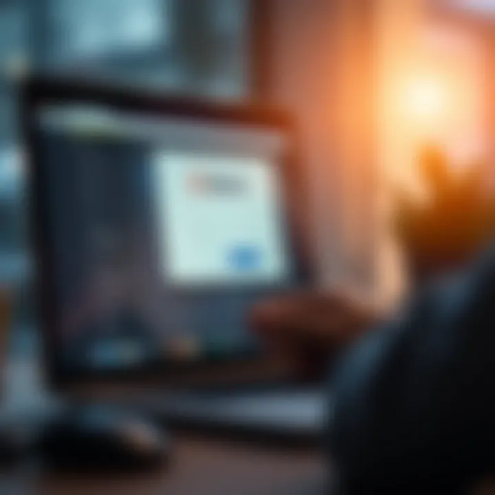 User logging into the Deriv Cashier platform on a laptop with secure authentication