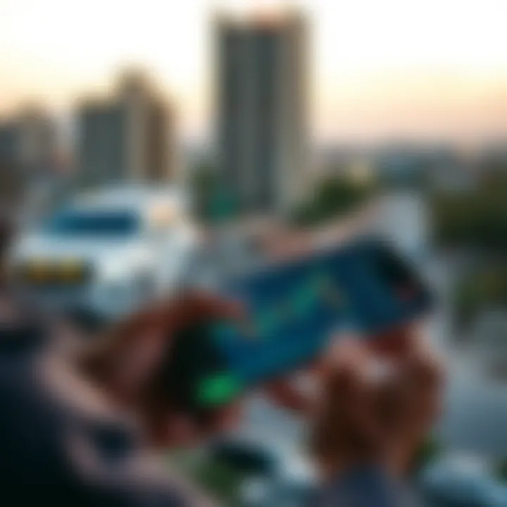 User accessing Olymp Trade platform on digital device in South Africa