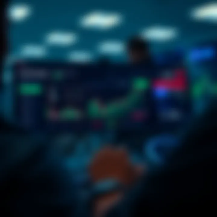 Dashboard view of Pocket Option platform displaying various trading tools and account overview after successful login