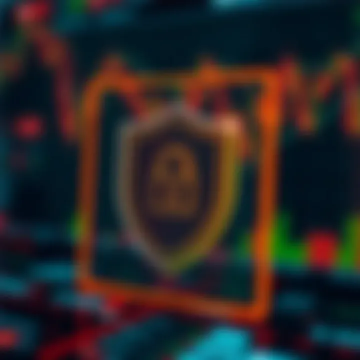 Security shield icon symbolizing account protection and safe login measures