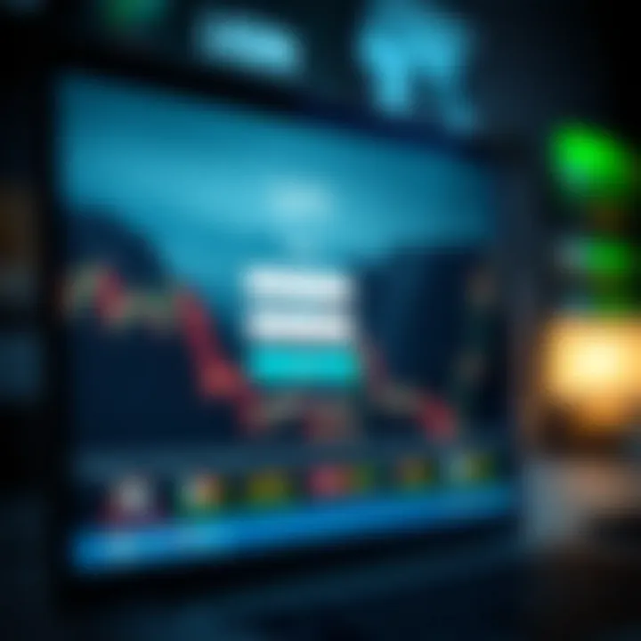 User interface showing the login screen of Quotex platform with fields for credentials