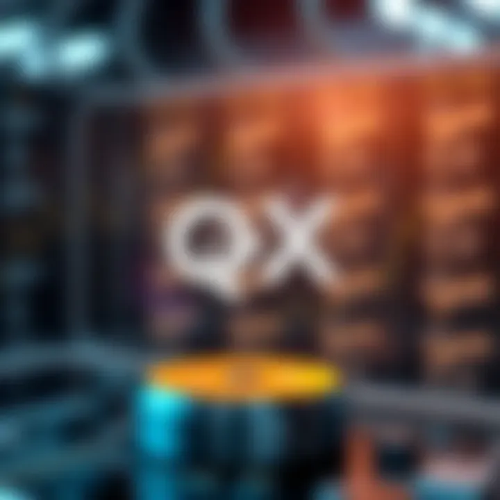 Diagram illustrating core components and structure of QX technology