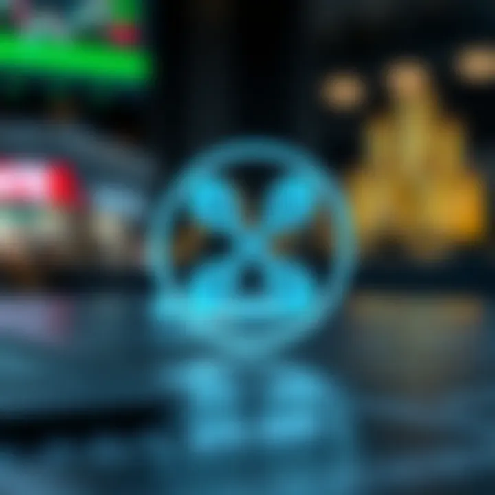 Illustration of market trends and regulatory influences on cryptocurrency value