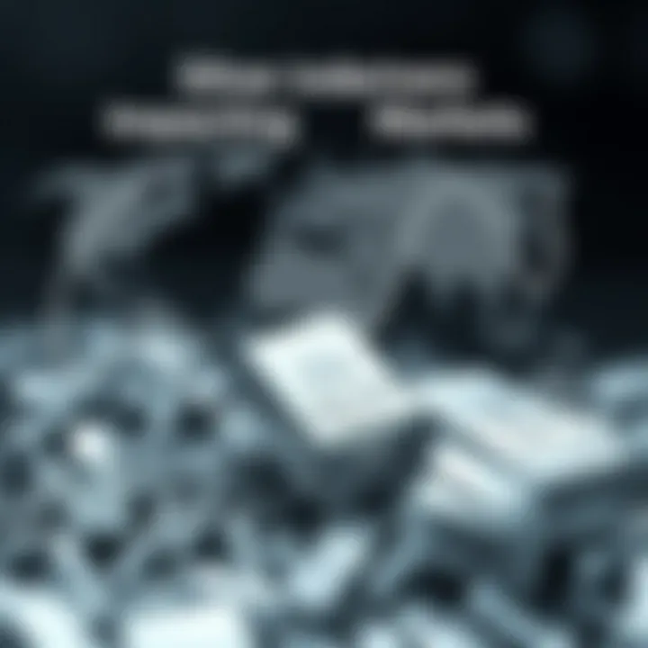 Visual representation of global factors influencing silver demand including industrial use and investment patterns