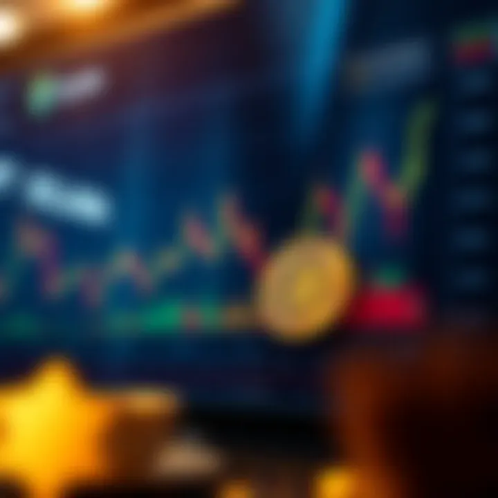 Graph illustrating Solana cryptocurrency price trends over time with market indicators