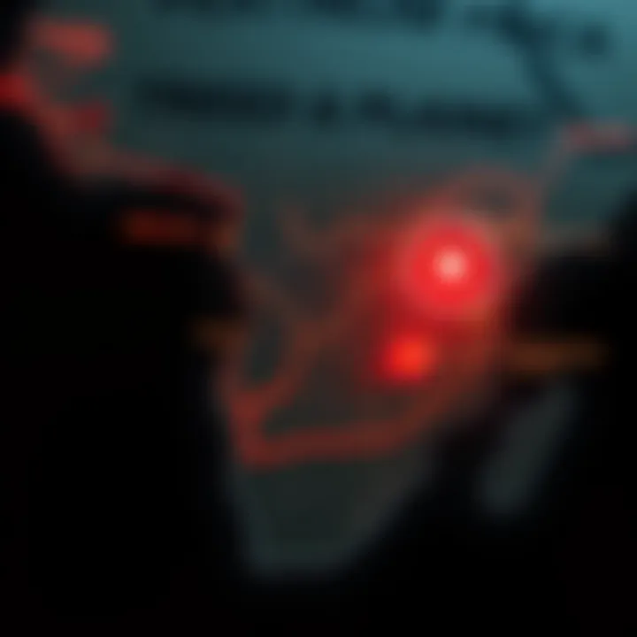 Map highlighting South Africa with graphical overlays indicating its platinum market influence