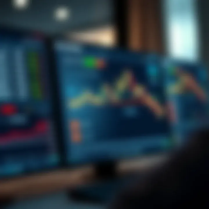 User interface of a trading platform displaying synthetic indices options and risk management tools