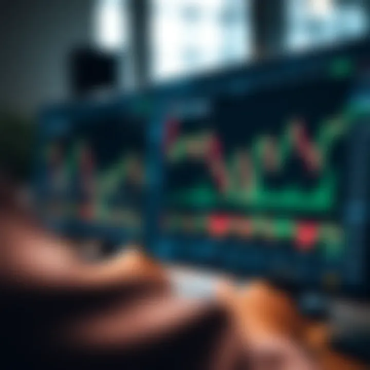 Digital currency exchange platform interface showing forex trading charts and currency pairs for South African traders