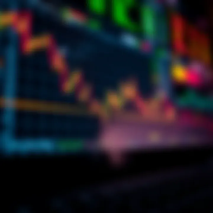 Graphical depiction of currency fluctuations to illustrate risk and strategy in forex trading tailored for South African market conditions