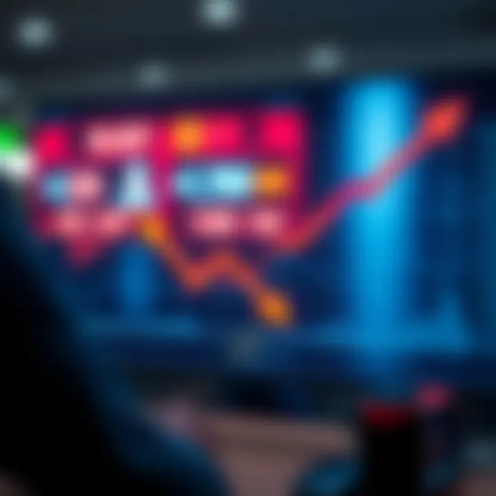 Graph showing cash inflows and outflows for a business in Ngcobo with arrows indicating money movement