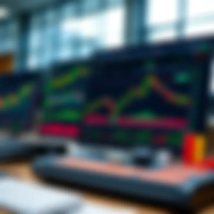 Overview of Deriv.com trading platform interface showing various financial instruments and chart analysis