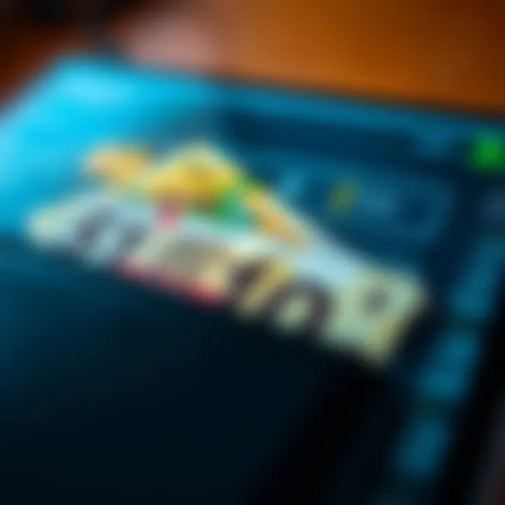 Graphic showing digital wallet with South African currency and limit indicators