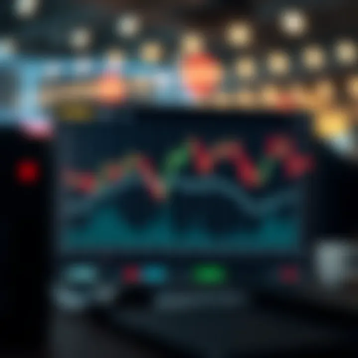 Graph showing overlapping forex trading sessions with increased market liquidity