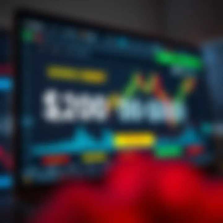 Illustration of a digital forex trading platform showing bonus credits added to account balance