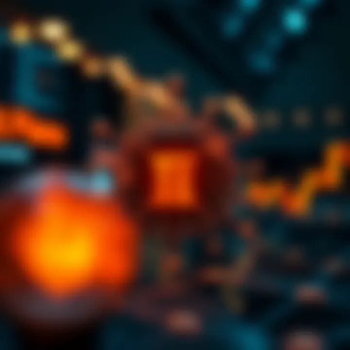 Pi Network Ecosystem and Market Influence Factors Illustration of Pi Network ecosystem highlighting market influences and potential risks