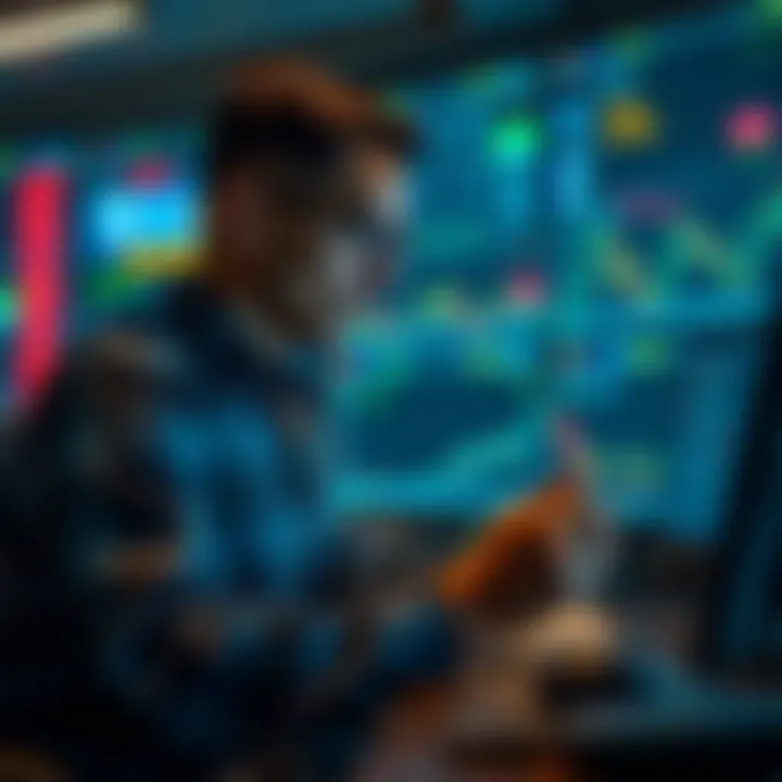 South African trader analyzing synthetic trading platforms and market data