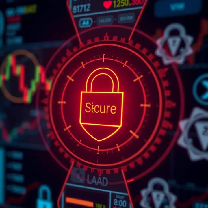 Secure symbol and regulatory icons representing safety and compliance in forex trading within South Africa