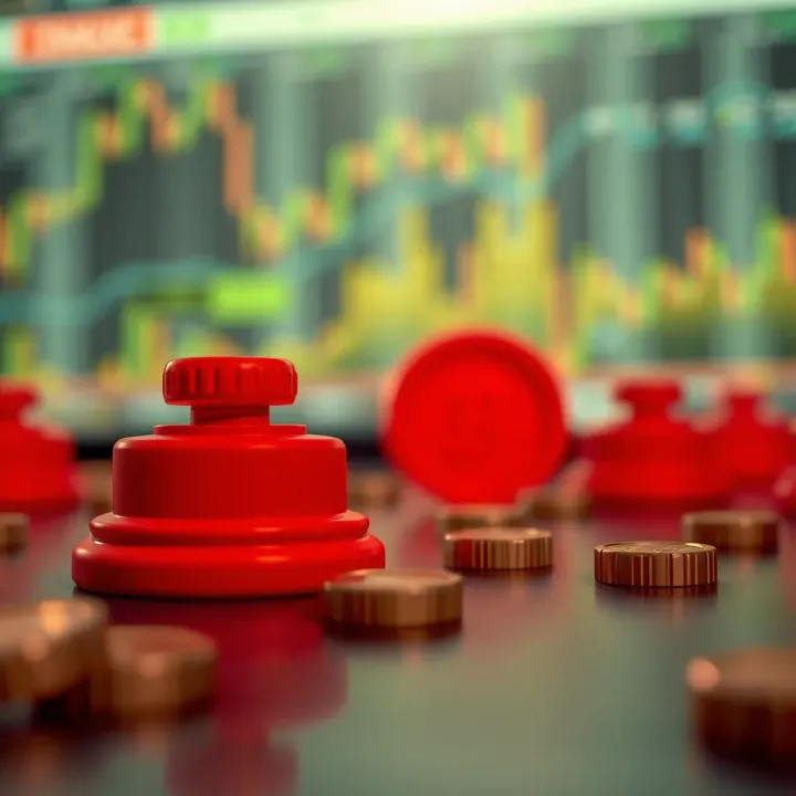 Compliance and Trading Regulations for South African Users on RCG Markets Illustration of compliance symbols and financial regulations related to South African trading