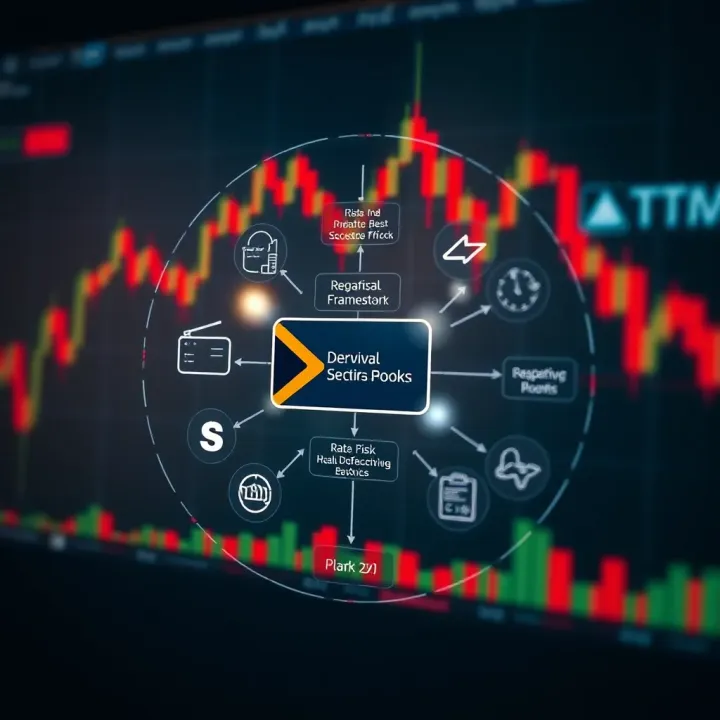 Risks and Regulatory Framework in South African Derivative Trading Visual representation of risk and regulation concepts in derivative trading specific to South Africa
