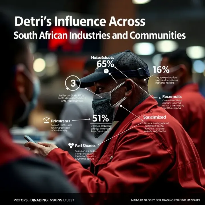 Detiv's Influence Across South African Industries and Communities Graphic depicting the influence of detiv on various South African industry sectors and communities