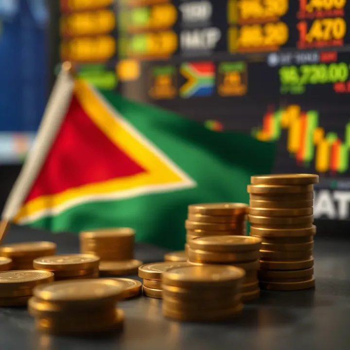 Conceptual graphic showing low capital investment with South African flag elements, representing accessible forex trading with FBK Markets micro account