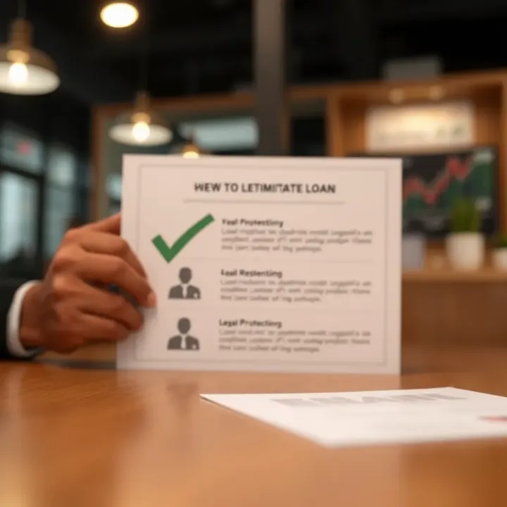 Steps to Verify Lender Credibility and Legal Protections Graphic showing verification steps to confirm lender authenticity and legal compliance in South Africa