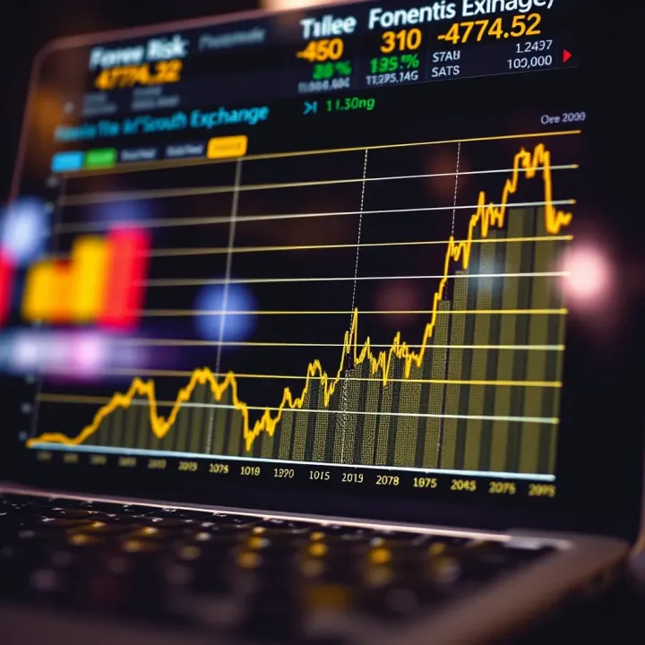 Graph showing how South African traders use derivative foreign exchange tools to manage currency risk in the market