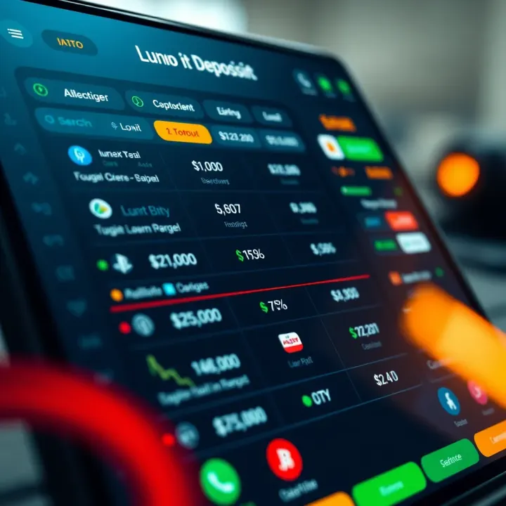 A digital wallet interface showing various cryptocurrency balances and options for funding accounts