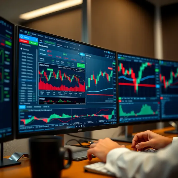 Efficient Management of Multiple Trading Accounts on MetaTrader Dashboard view showing multiple trading accounts managed within MetaTrader software