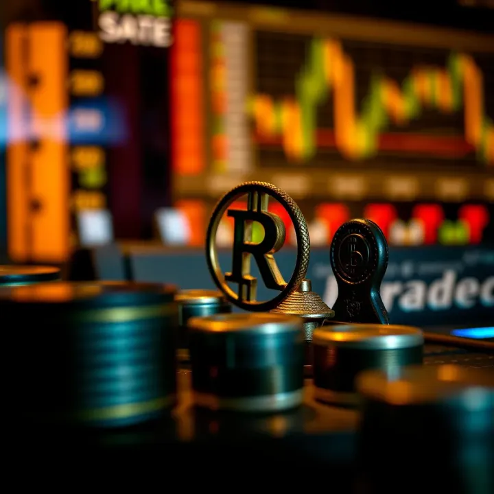 Financial regulation symbols representing compliance and safety in trading platforms