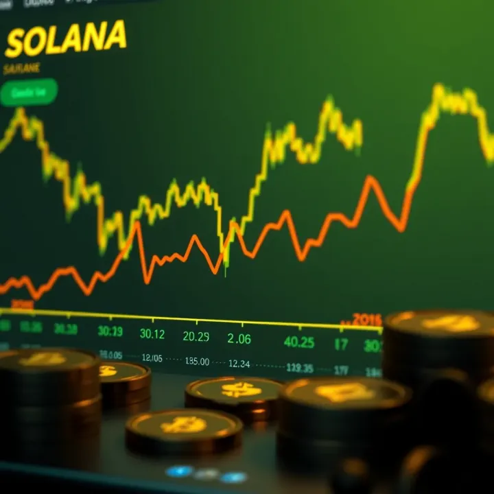Chart illustrating Solana's investment risks and opportunities in South Africa's cryptocurrency market