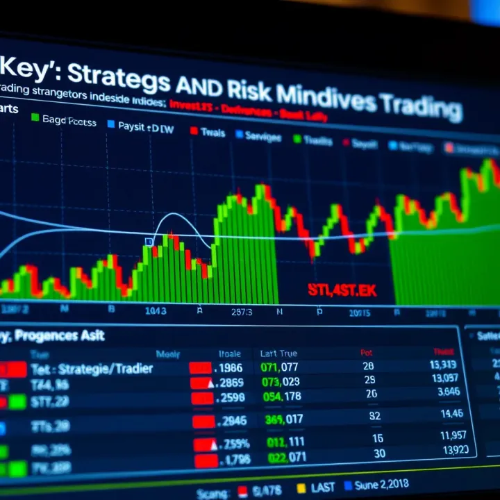 Chart illustrating key strategies and risk factors in indices trading for investors