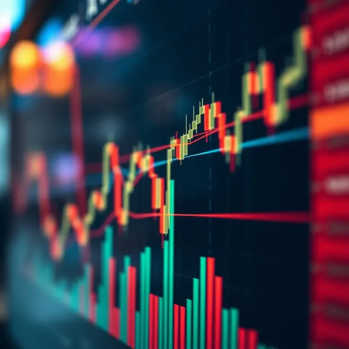 Chart displaying breakout pattern with price moving above resistance level