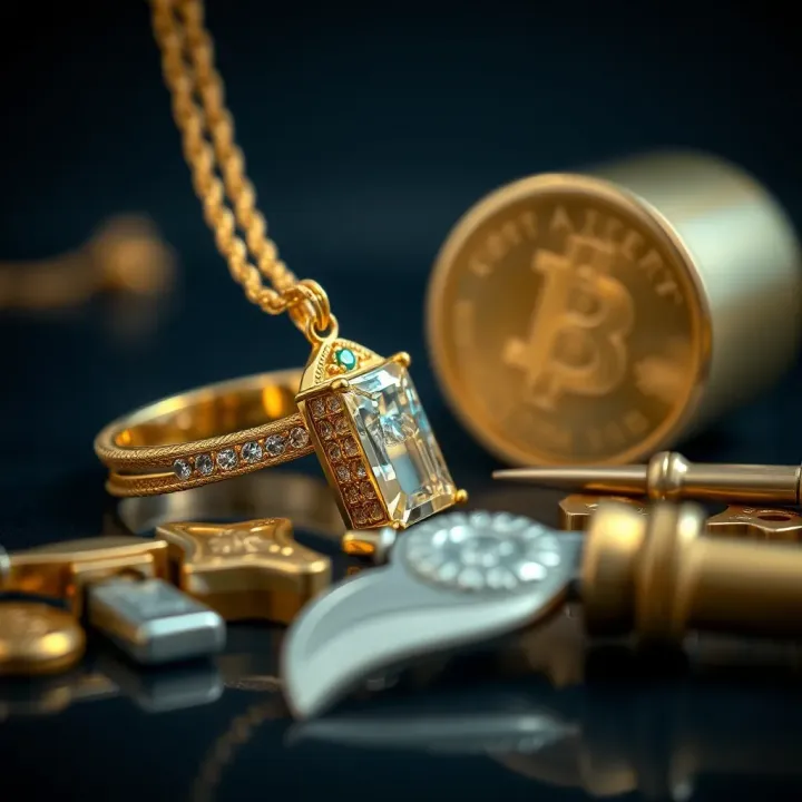 Jewellery and industrial tools crafted from gold and silver showcasing versatility and investment appeal