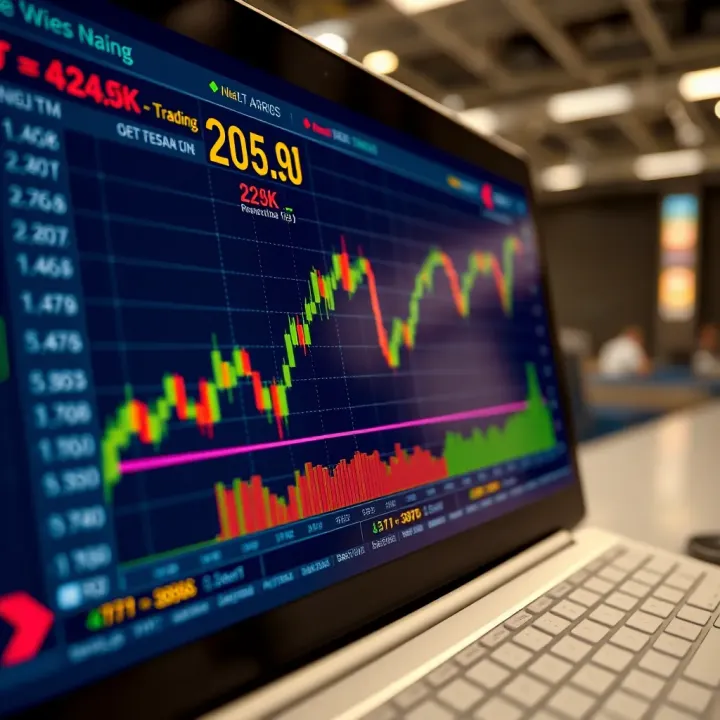 Graph showing risk management strategies and trading tips for improved performance with Pocket Options