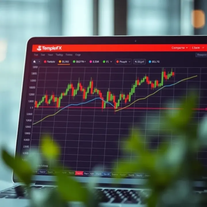 Graph showing comparison of Templer FX trading platforms and features